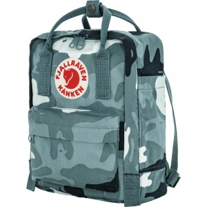 Kanken Graphics Mini - Nimbus Blue-Hidden Animals